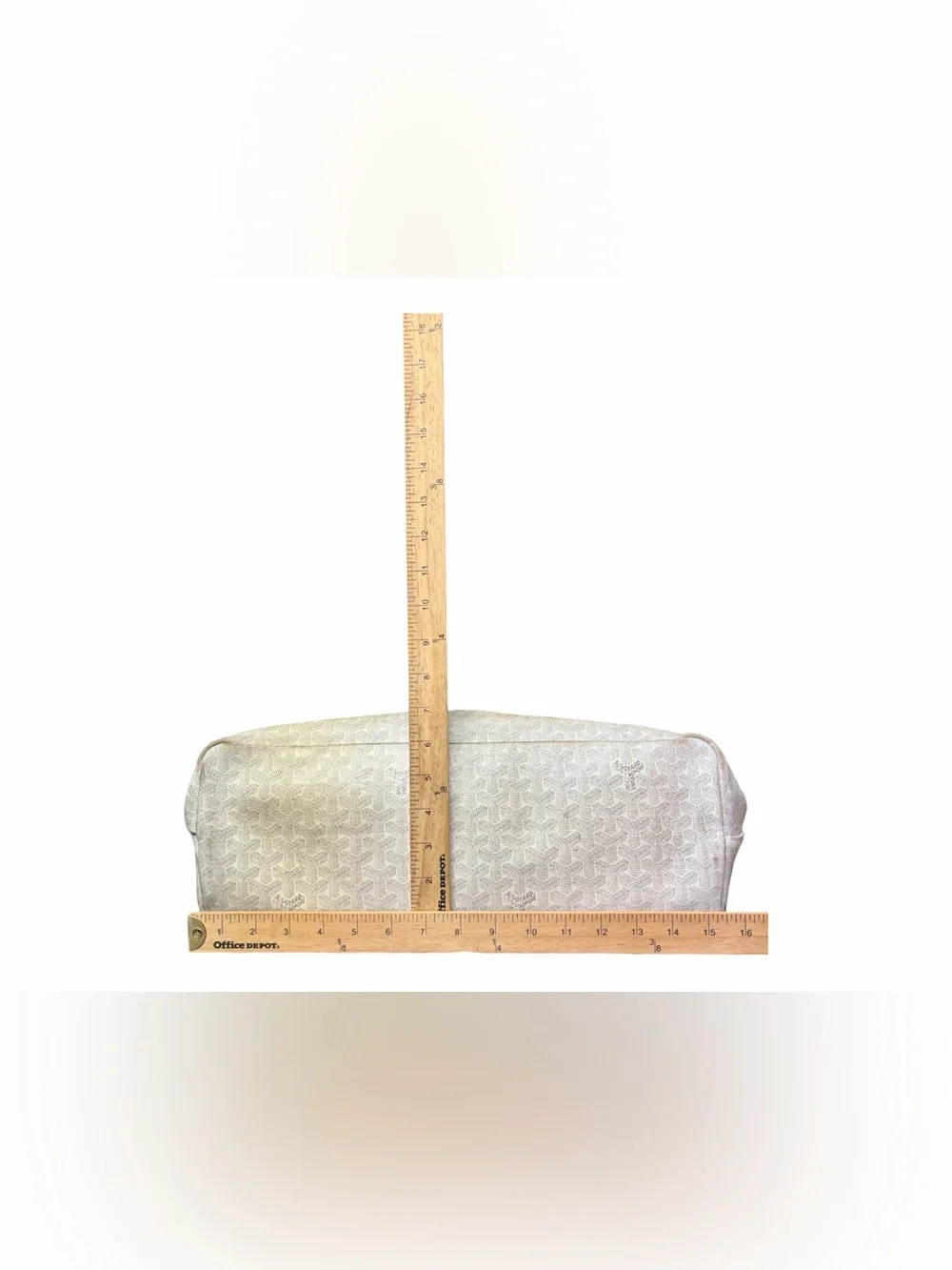 Goyard Off-White/Beige Patterned Saint Louis Tote